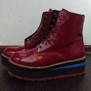 Dolce Vita platform combat style boots